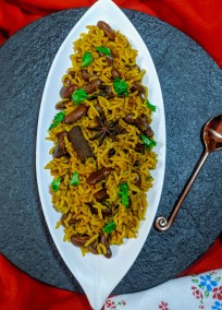 Brown rice Rajma Pulao Recipe