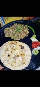 Bajra roti with chokha Recipe