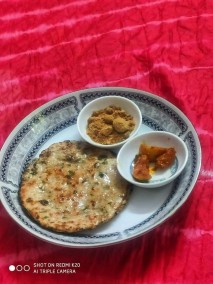Rajgir flour stuffed paratha Recipe