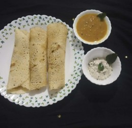 Brown rice masala dosa Recipe