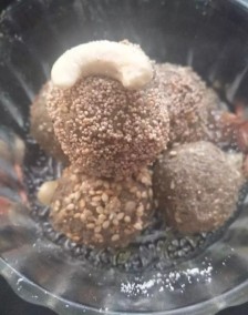 Bajra laddu coated with til, ramdana Recipe