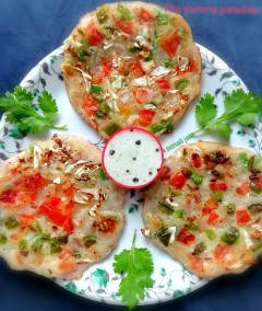 Instant mini semolina uttapam Recipe