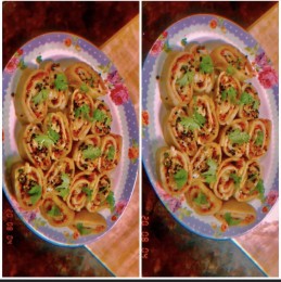 Suji Vegetable Roll Recipe