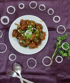 veg dry manchurian Recipe