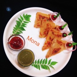 Semolina sandwich with out bread Recipe