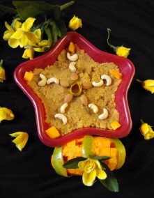 Semolina Mango Halwa Recipe