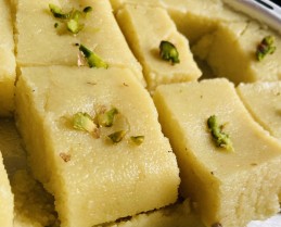 Sooji Burfi Recipe