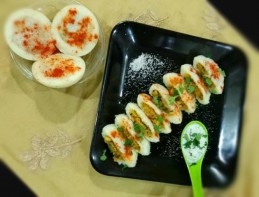 Stuffed Soji Idli Recipe