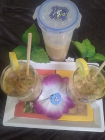 Sattu ka sarbat (juice)