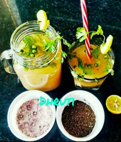 Sattu Namkeen Sharbat Recipe