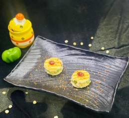Semolina veg coin sandwich Recipe