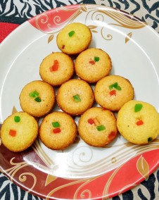Sooji cup cake Recipe