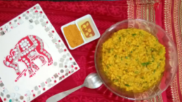 Dalia Palak ki Khichdi Recipe
