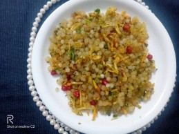 Sabudana Chaat Recipe