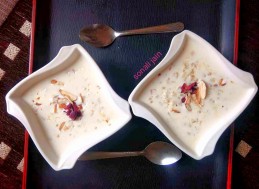 Sabudana kheer Recipe