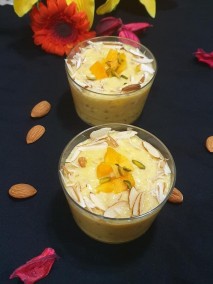 Mango Sabudana Kheer Recipe