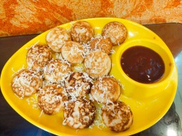 Cheese Suji Appam Recipe