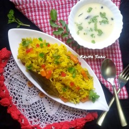 Vegetable pulao Recipe