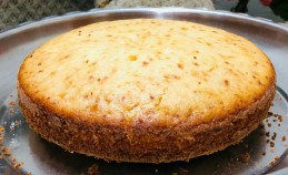 Wheat flour banana sponge cake Recipe