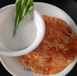 Juwar potato paratha Recipe