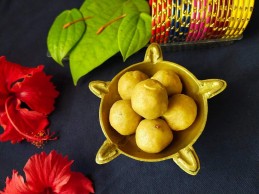 Wheat flour laddu Recipe