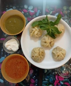 Wheat flour momos Recipe