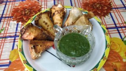 Moong dal paratha cones Recipe