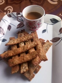 Wheat Flour Oats Crunchy Savoury Strips Recipe
