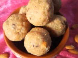 Badam Ladoo Recipe