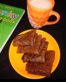 Wheat flour Chocolate chilla Recipe