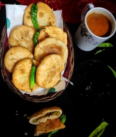 khasta Matar ki kachori Recipe