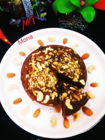 Eggless wheat cake Recipe