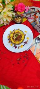 Mango walnuts halwa Recipe