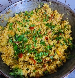 Spicy Poha Popsicles Recipe