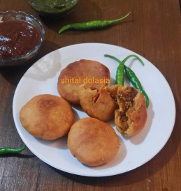 Sattu kachori with wheat flour Recipe
