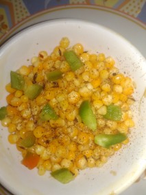 Corn Chaat Recipe – Corn Bhel Recipe