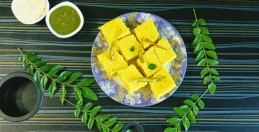 Maize flour dhokla Recipe