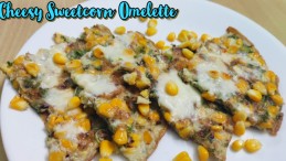 Unique Sweet Corn Omelette Recipe