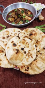 Whole Wheat Tawa Naan Without Yeast Recipe