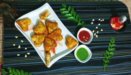 Maize heart shape cutlets Recipe