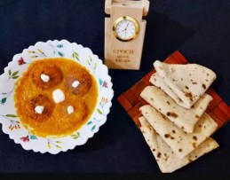 Oats cutlet curry