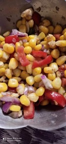 Corn chaat Recipe