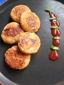 Oats Masala Potato Tikki Recipe