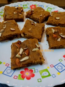 Healthy banana cake bar Recipe