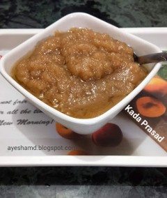 Atta Halwa (Wheat Flour Dessert) Recipe