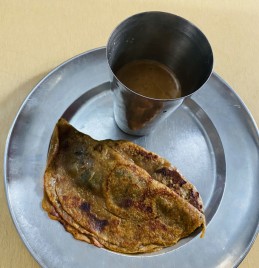 Aate Gud k Meethe  Pude Recipe