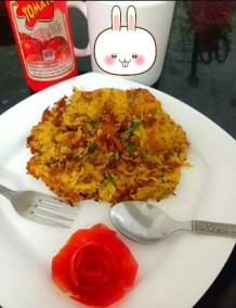 Multigrain potato pan cake Recipe