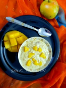 Oats and vermicelli mango kheer Recipe