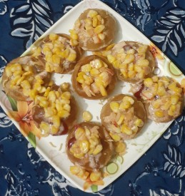Delicious Golgappas made from Maize Recipe