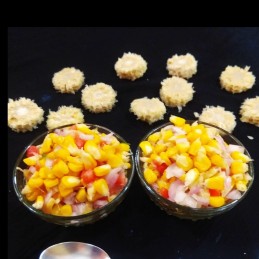 Healthy Sweetcorn chaat Recipe